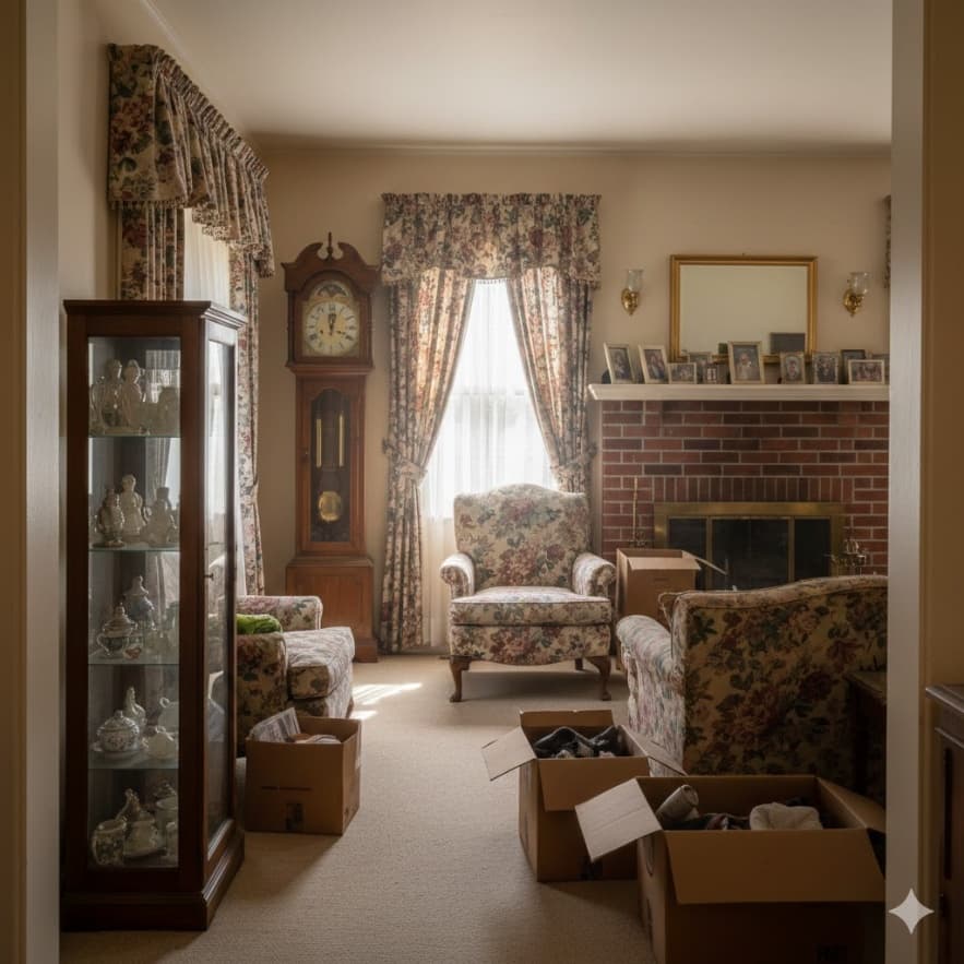 Nachlassentrümpelung — Einfamilienhaus