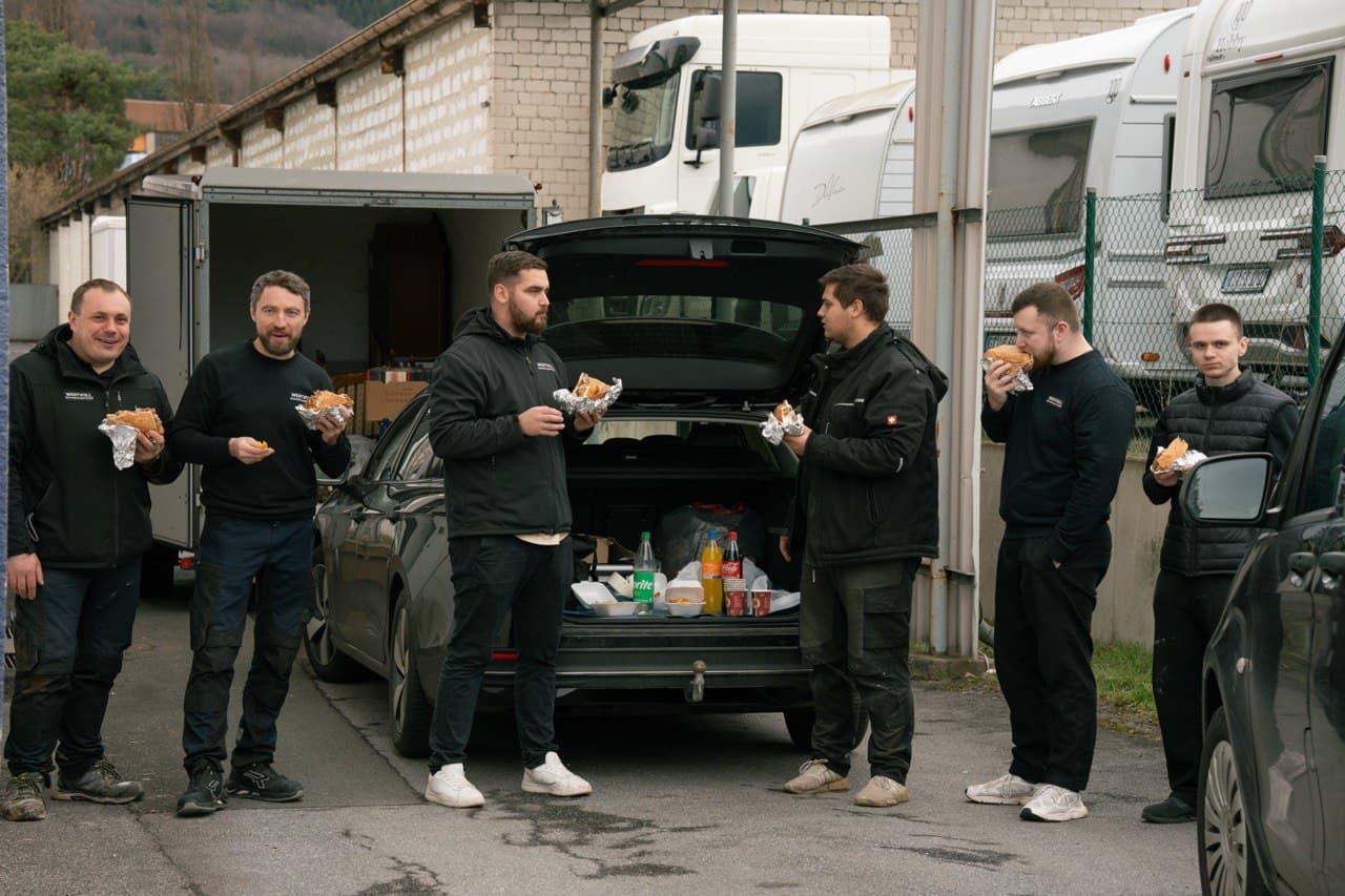 Eckstein-Team – echtes Teamwork bei der Entrümpelung Detmold