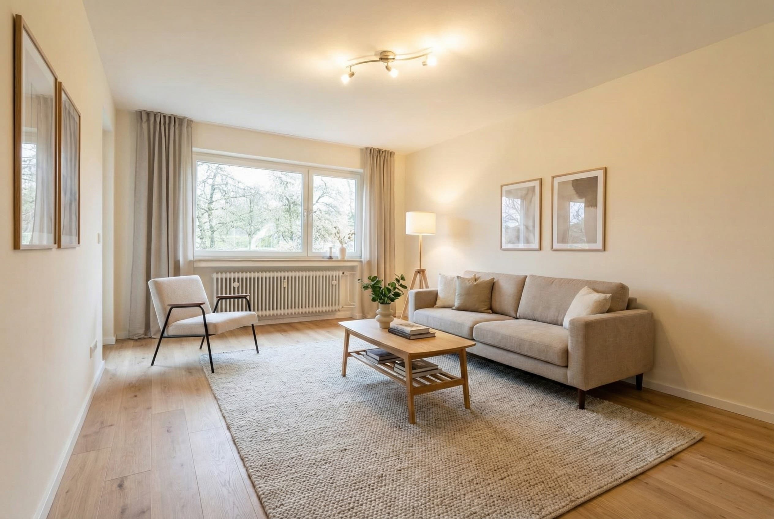 Nachher - 2-Zimmer-Wohnung in Detmold